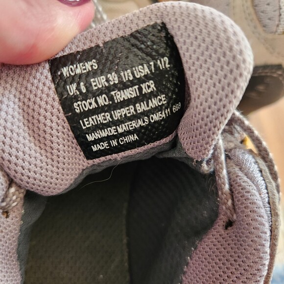 Asolo Transit XCR GTX Gore-Tex Waterproof Hiking Shoes - Women Size 7.5 - Picture 8 of 9